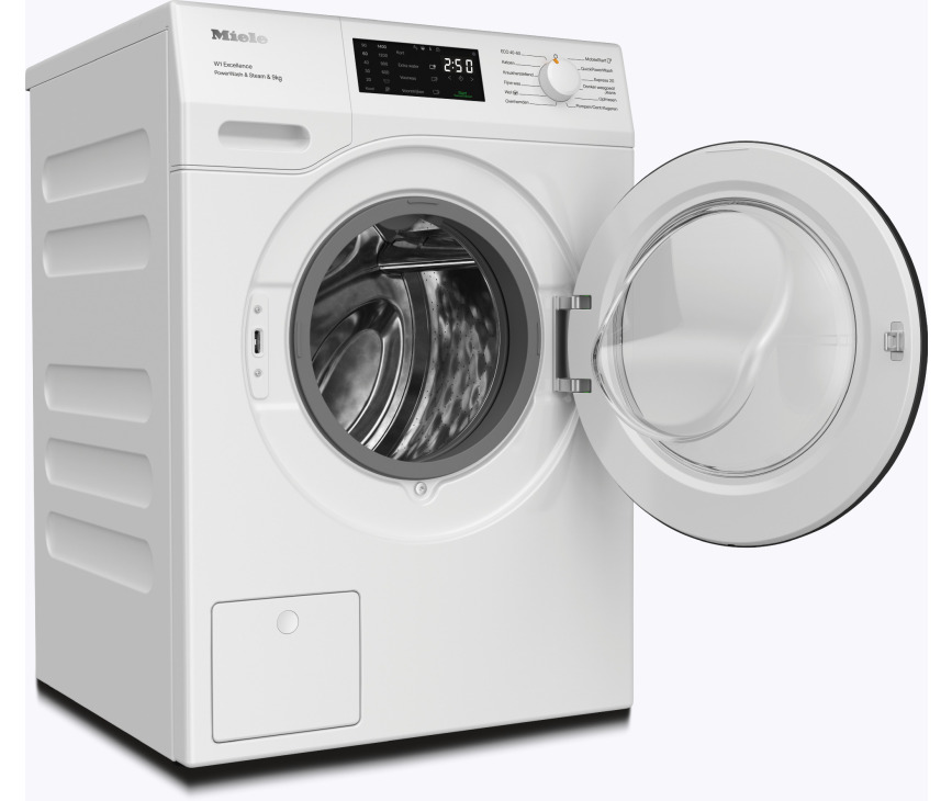 Miele WED395WPS wasmachine met SteamCare en PowerWash