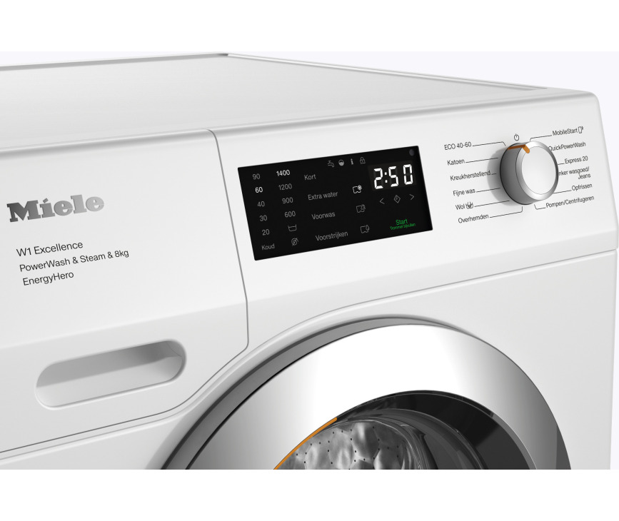 Miele WEE395WPS wasmachine met SteamCare en PowerWash