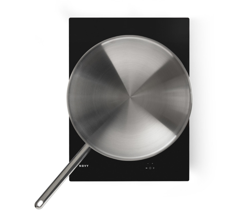 Novy 3773 inbouw inductie kookplaat - wok - domino serie