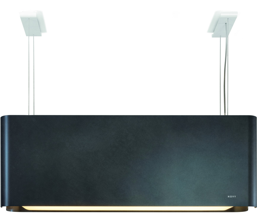 NOVY afzuigkap eiland MOOD 7555 Steel Look