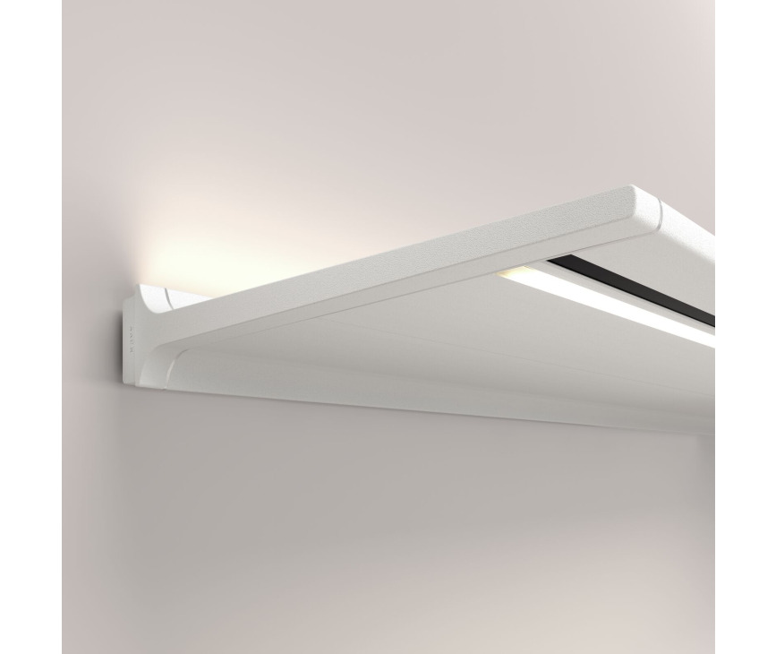 NOVY keuken verlichting SHELF MINERAL WHITE 305CM