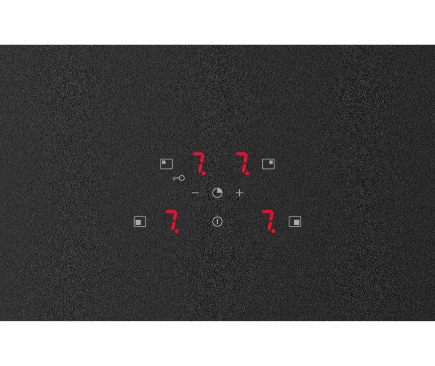 Pelgrim IK4184ZS inductie kookplaat - 80 cm - krasbestendig Saffier glas