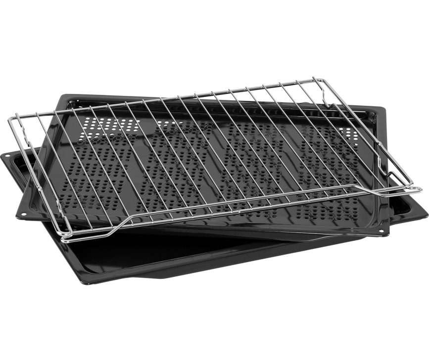 Pelgrim OPC560ZWA inbouw oven - zwart - pyryolyse - AirFryer