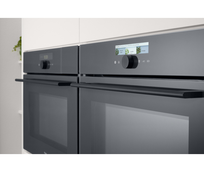 Pelgrim COS834ANT inbouw combi-stoomoven met magnetron - antraciet