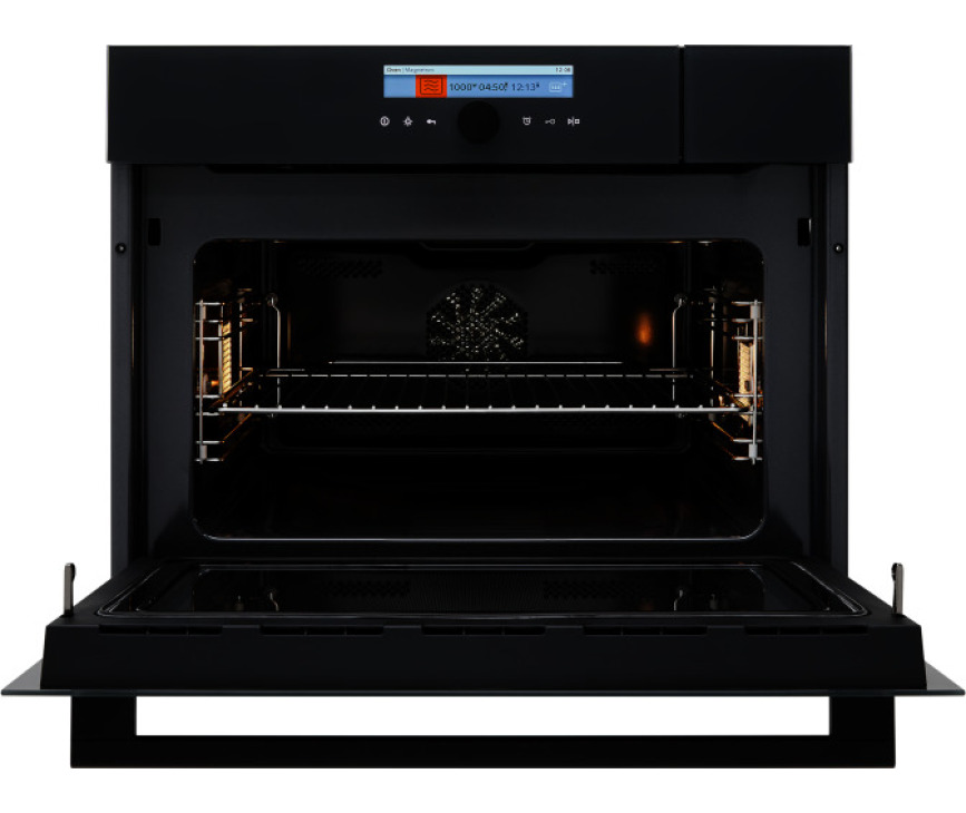 Pelgrim COS834ANT inbouw combi-stoomoven met magnetron - antraciet