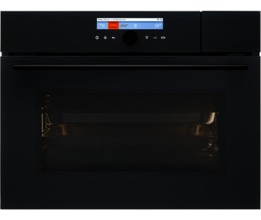 PELGRIM combi-stoomoven met magnetron inbouw antraciet COS834ANT