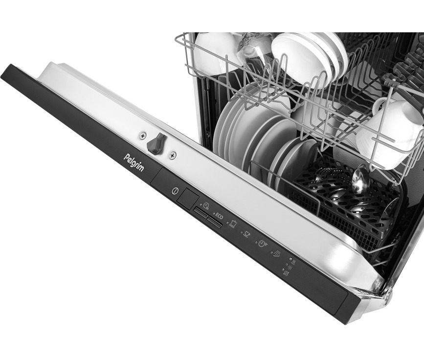 Pelgrim GVW240LS inbouw vaatwasser - volledig geïntegreerd - sleepdeur - Ook voor Ikea keuken