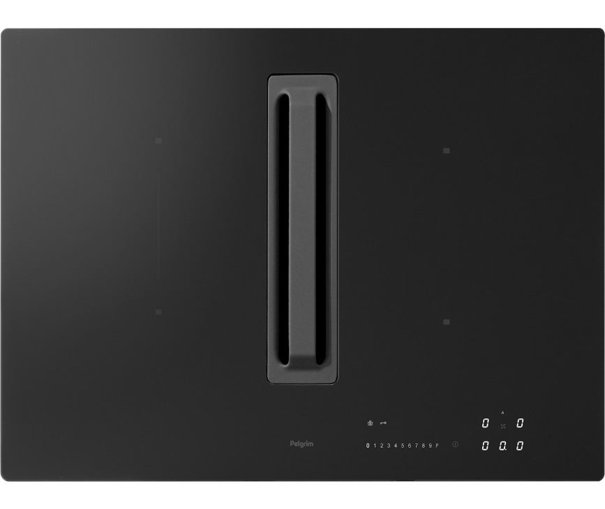 PELGRIM inductie kookplaat met afzuiging inbouw IKR3073F