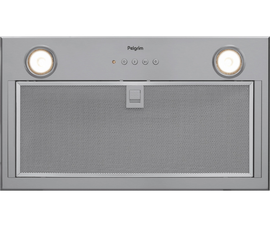 Pelgrim ISW750RVS inbouw afzuigkap - 52 cm. breed