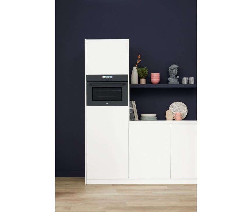 Pelgrim MAC834ANT inbouw oven met magnetron - antraciet