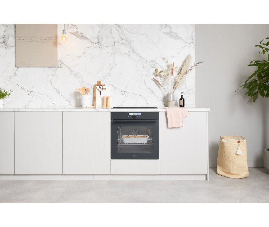 Pelgrim OVM836ANT inbouw oven - antraciet