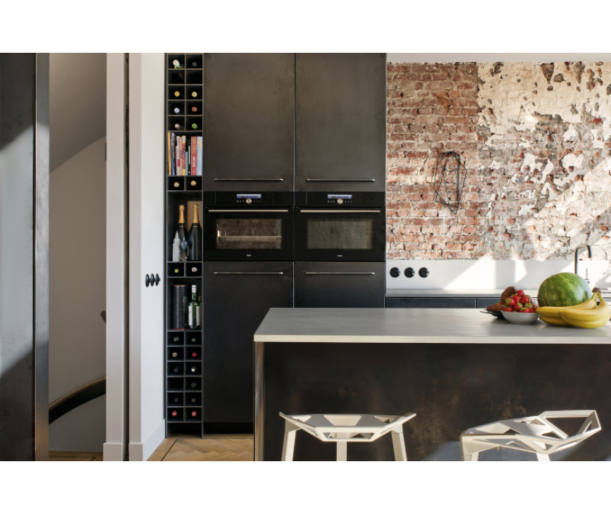 Pelgrim OVS824MAT inbouw mat zwart combi-stoomoven