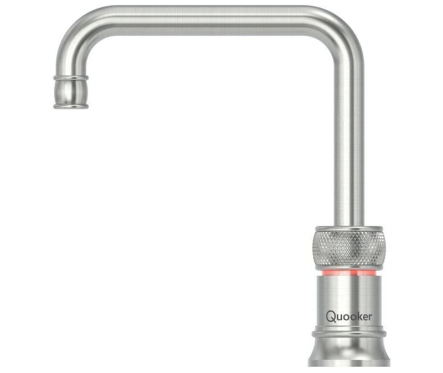 Quooker COMBI Classic Nordic Square RVS kokend water kraan