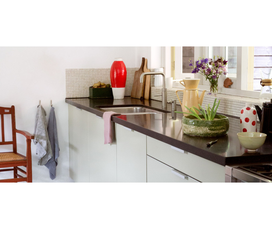 Quooker COMBI+ Fusion Square CHROOM - kokend water kraan