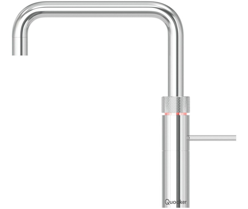 Quooker COMBI+ Fusion Square CHROOM - kokend water kraan