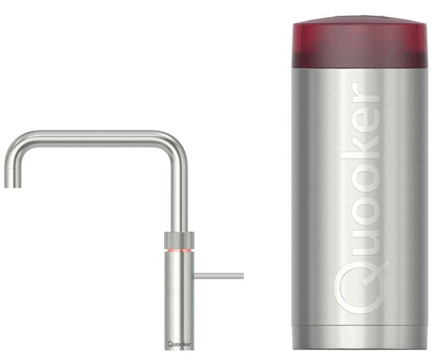 QUOOKER kokend water kraan COMBI+ Fusion Square RVS