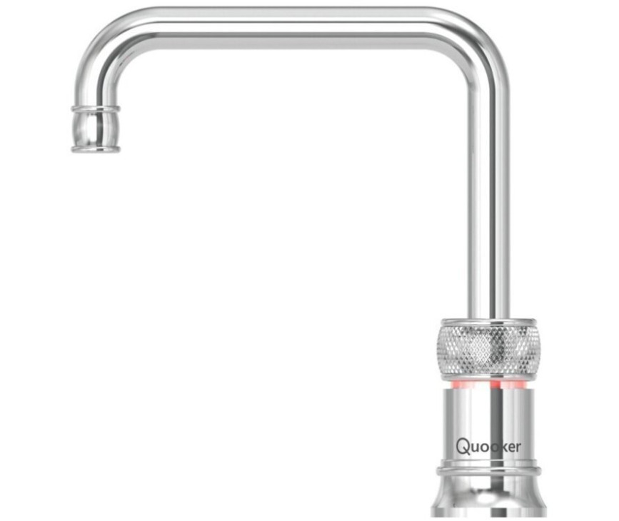 Quooker PRO3 Classic Nordic Square Chroom - kokend water kraan