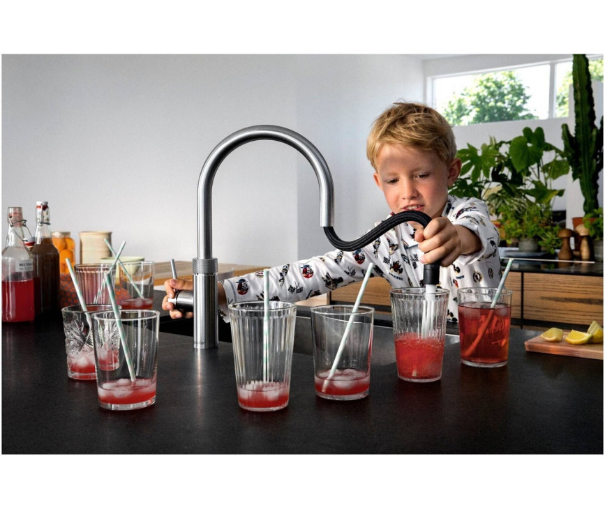 Quooker PRO3 Flex Chroom - kokend water kraan