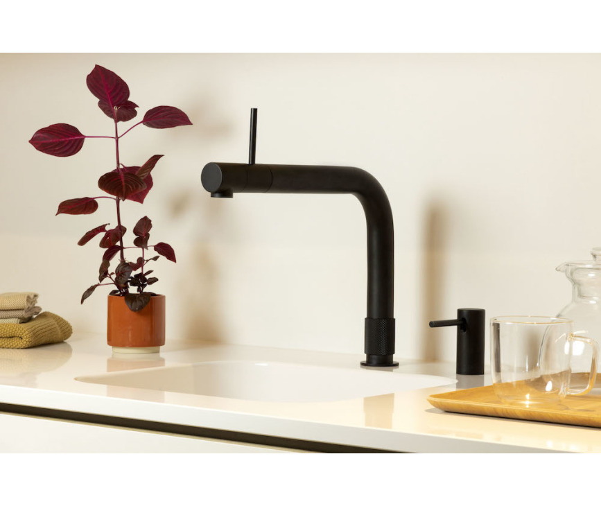 Quooker PRO3 Front ZWART- kokend water kraan
