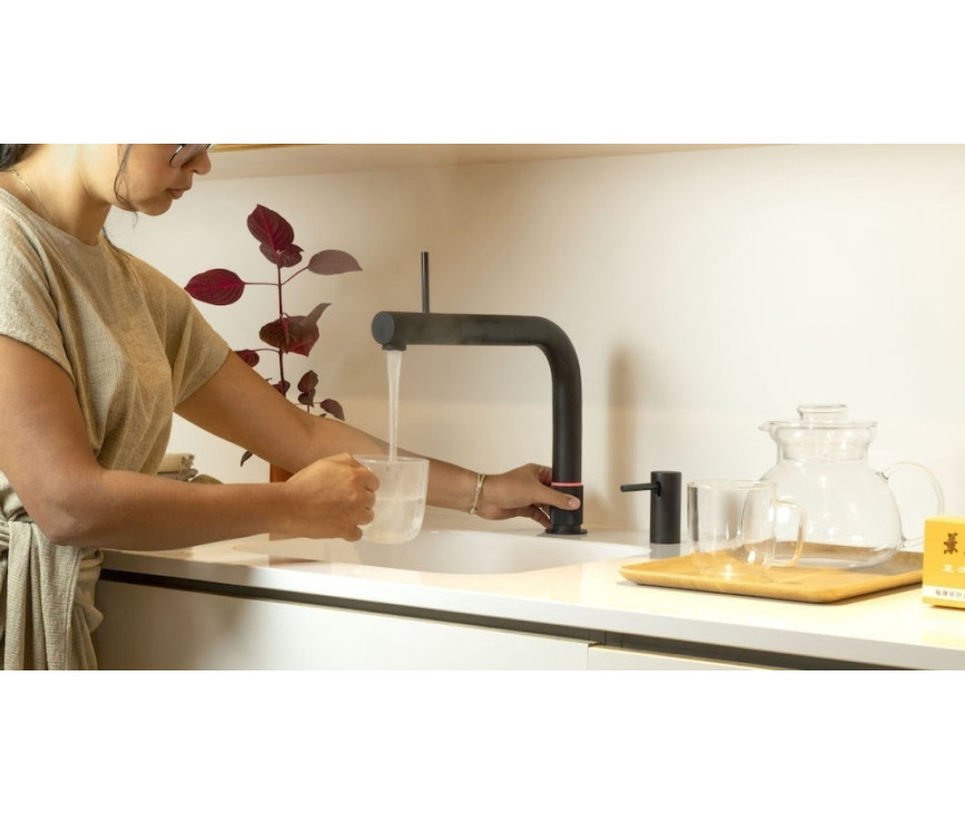 Quooker PRO3 Front ZWART- kokend water kraan