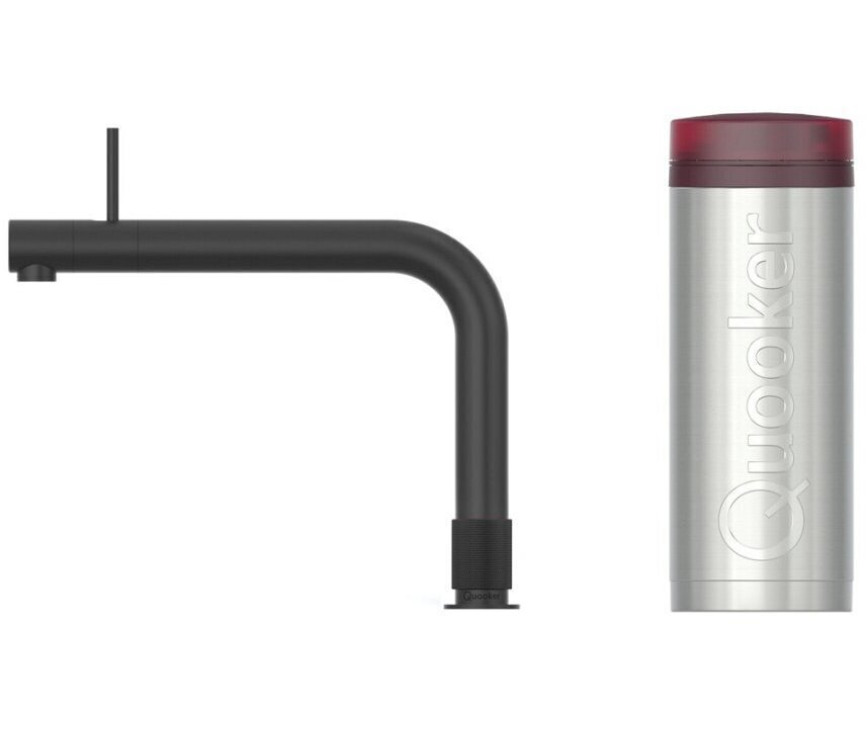QUOOKER kokend water kraan PRO3 Front ZWART