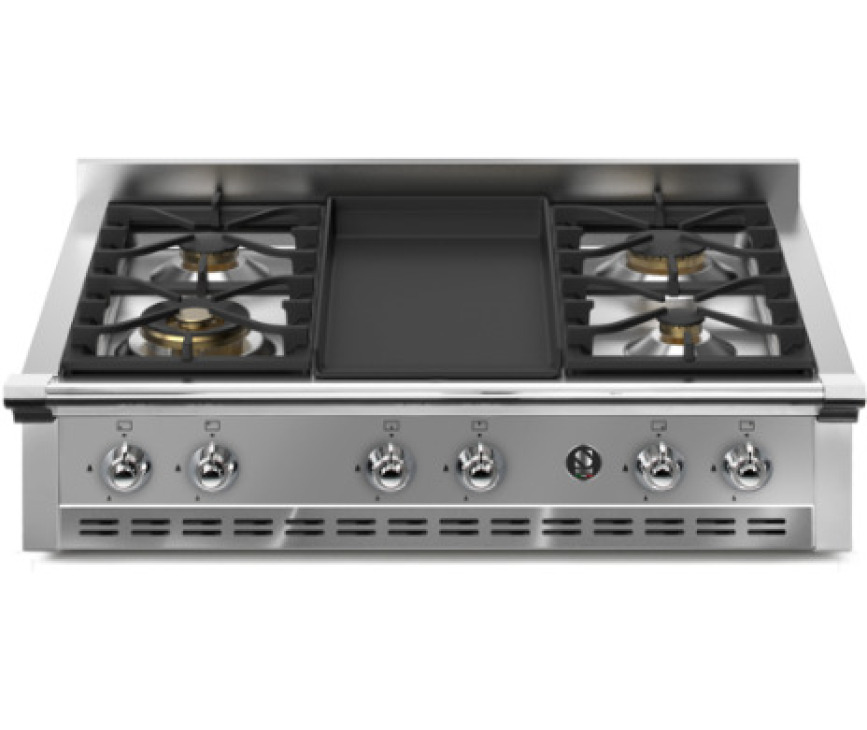 STEEL kookplaat A9-4T