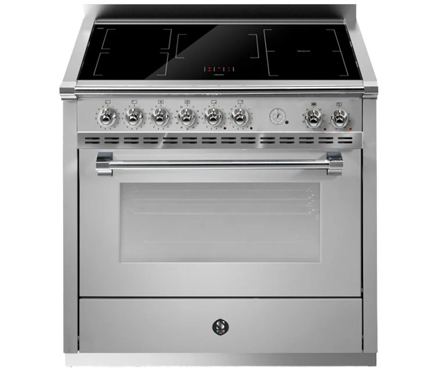 STEEL fornuis inductie AP9F-5FI