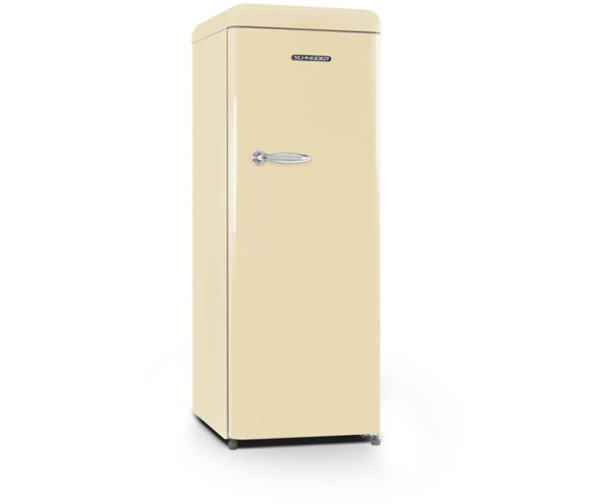  Schneider SCCL222VCR retro jaren 50 koelkast - creme