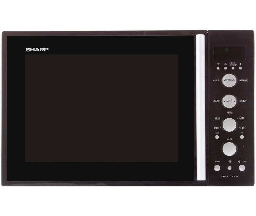 Sharp R931BKW combi-magnetron - zwart