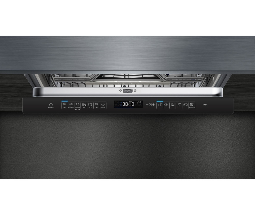 Siemens SN15ZC80CS onderbouw vaatwasser - blacksteel