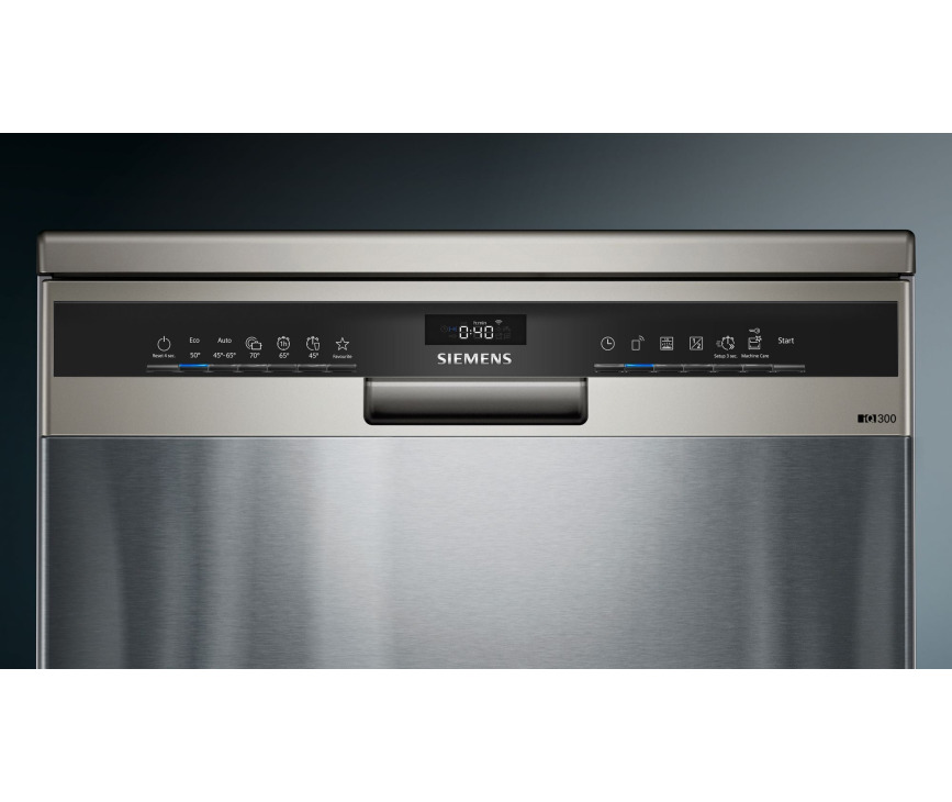 Siemens SN23HI00KE vaatwasser met Home Connect - roestvrijstaal