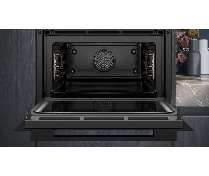 Siemens CM724G1B2S inbouw oven met magnetron - zwart