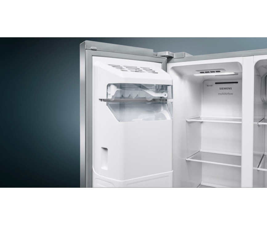 Siemens KA93DAIEP side-by-side koelkast - roestvrijstaal