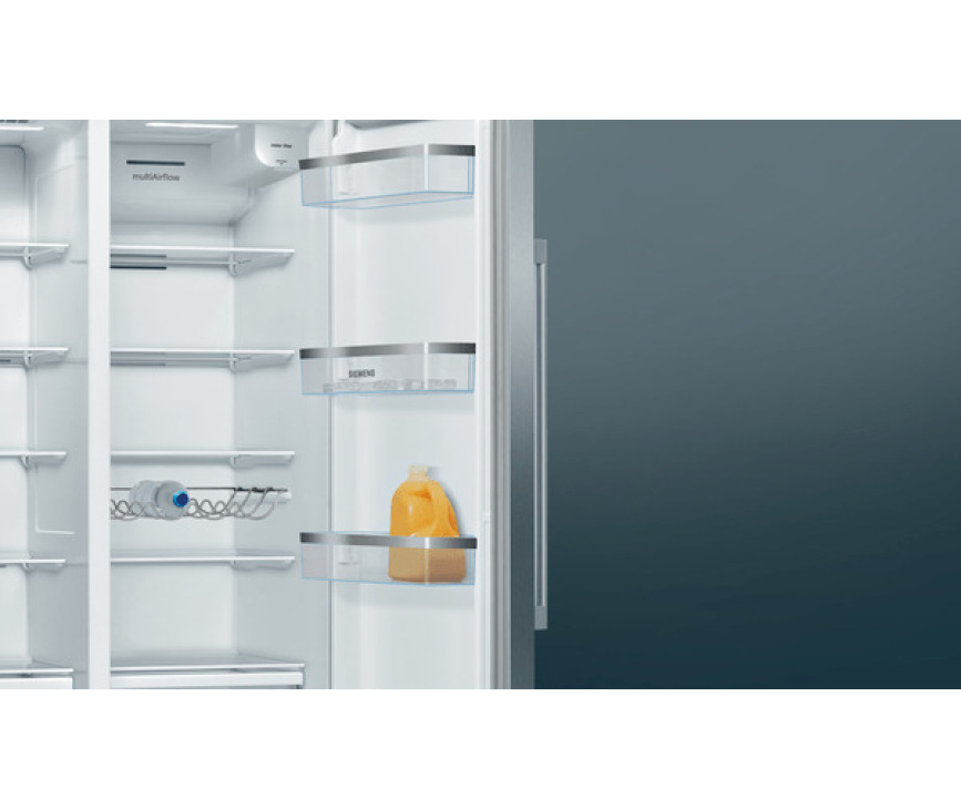 Siemens KA93DAIEP side-by-side koelkast - roestvrijstaal
