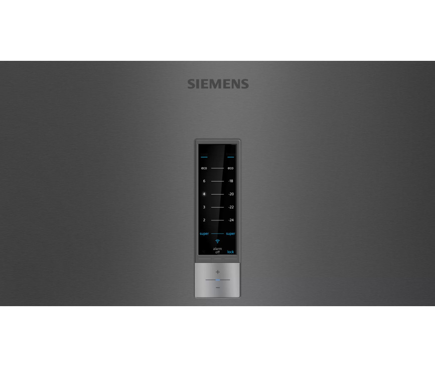 Siemens KG36N7XEA vrijstaande koel/vriescombinatie - blacksteel