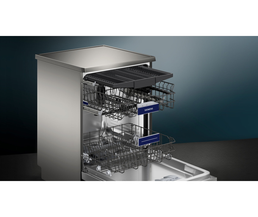 Siemens SN23EI00ME vrijstaande vaatwasser - rvs-look