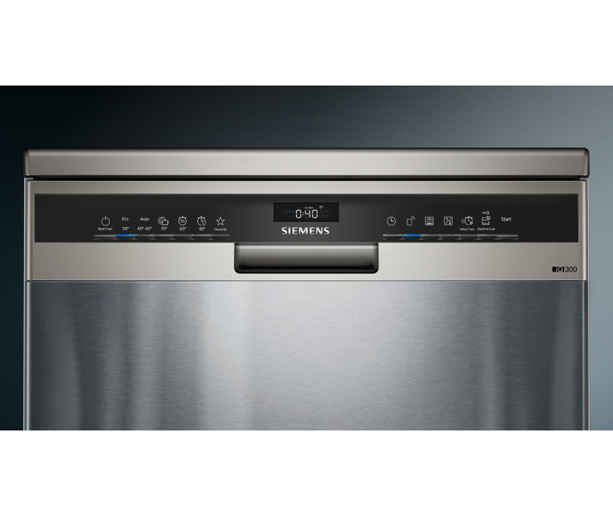 Siemens SN23EI00ME vrijstaande vaatwasser - rvs-look