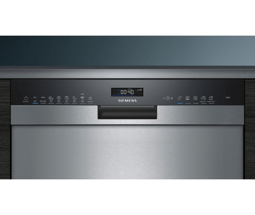 Siemens SN45ES57CE onderbouw vaatwasser met besteklade