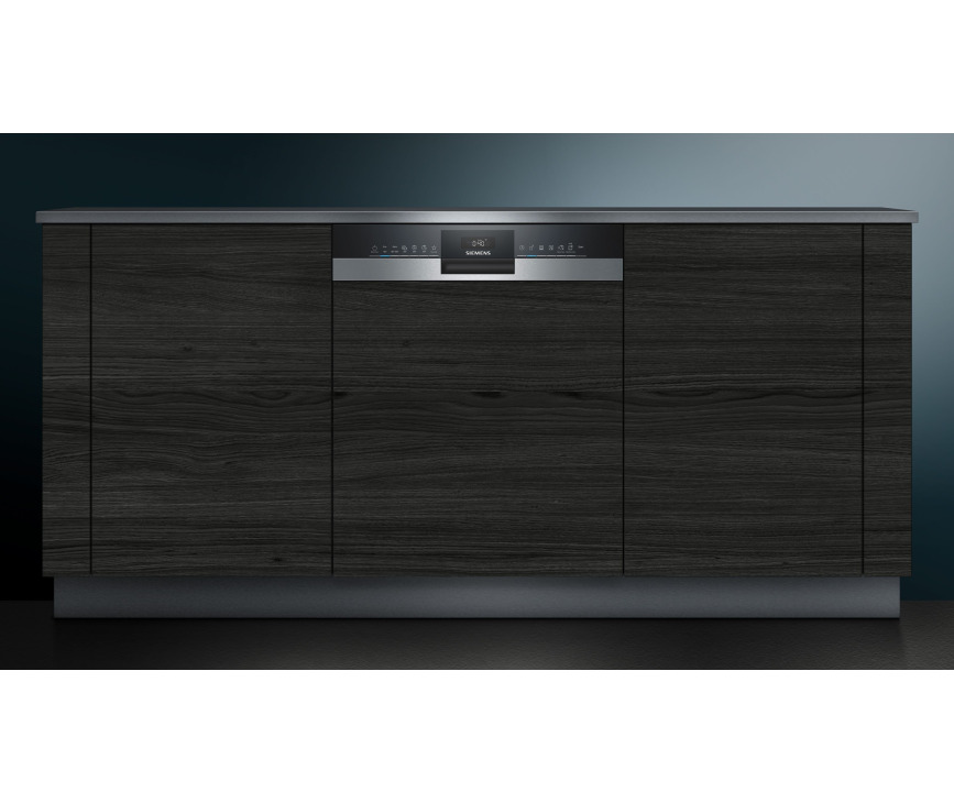 Siemens SN53HS36TE half geintegreerde inbouw vaatwasser - rvs bedieningspaneel