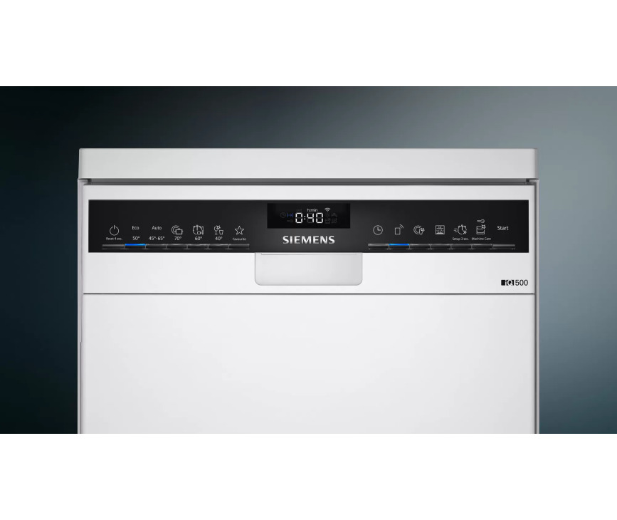 Siemens SR25ZW11ME smalle vrijstaande vaatwasser
