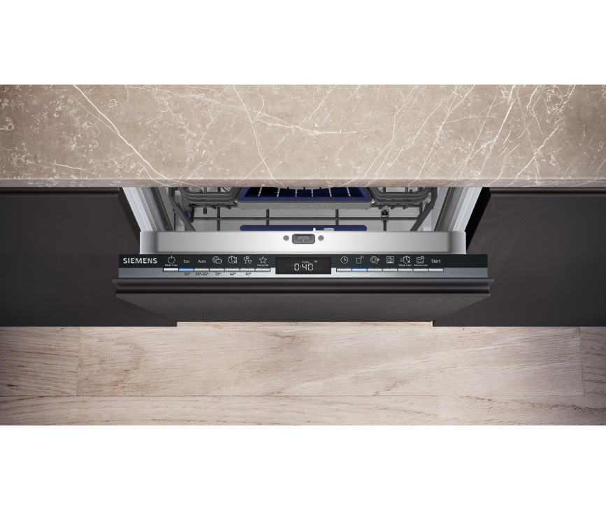 Siemens SR95YX04ME smalle inbouw vaatwasser - 43 dB