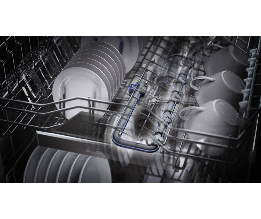 Siemens SX87ZX06CE verhoogde inbouw vaatwasser met Zeolith