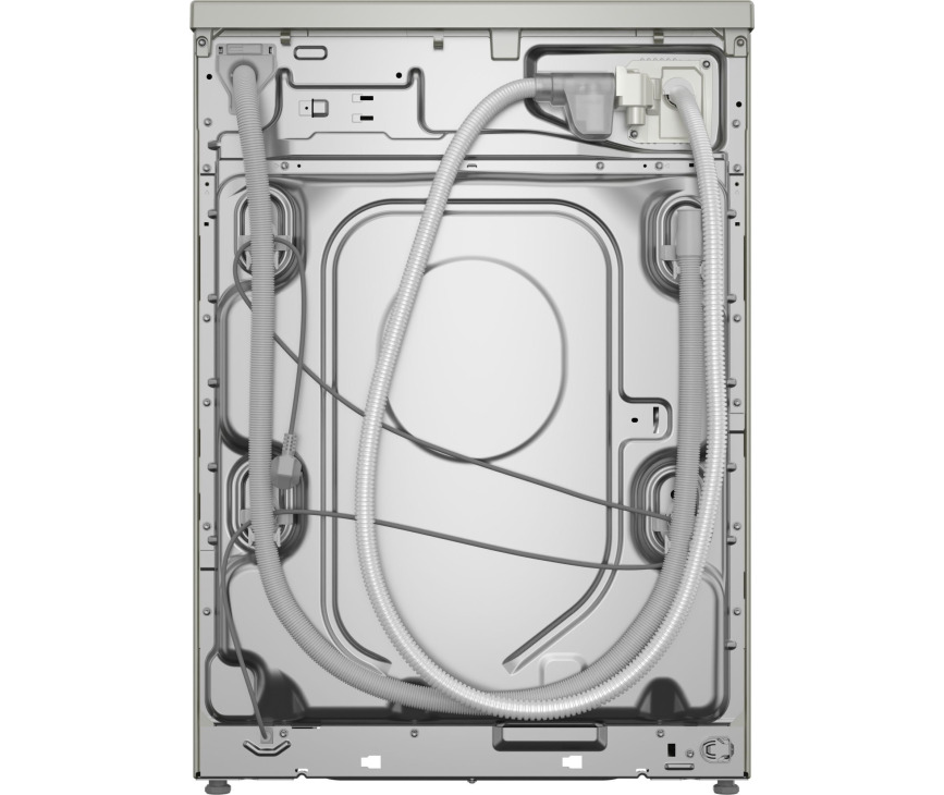 Siemens WG44G2FXNL wasmachine - grijs - 9 kg , Zilver inox