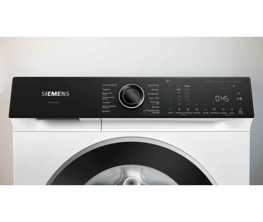 Siemens WG44H207NL wasmachine met antiVlekken en Home Connect