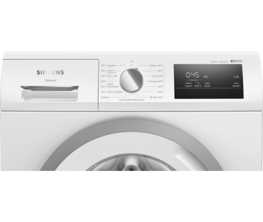Siemens WM14N096NL wasmachine met 7 kg. en 1400 toeren