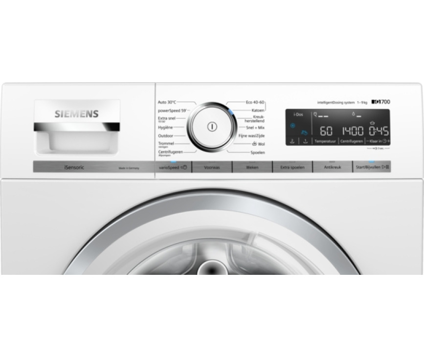 Siemens WM14VK90NL wasmachine met automatische dosering