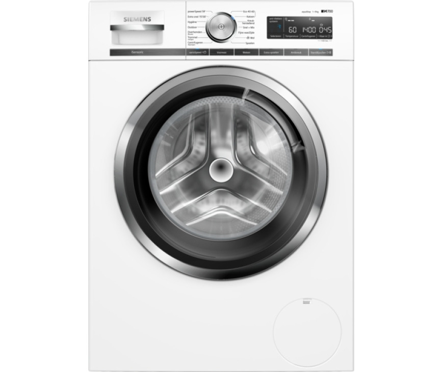 Siemens WM14VM75NL wasmachine met 9 kg. en 1400 toeren