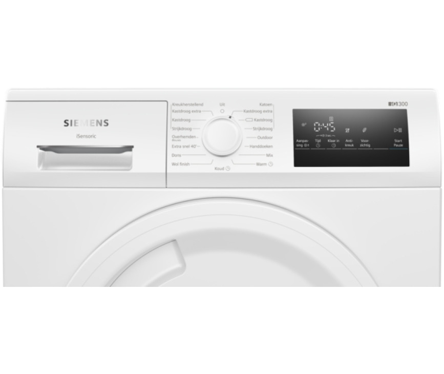 Siemens WT43H200NL warmtepompdroger met A++ label