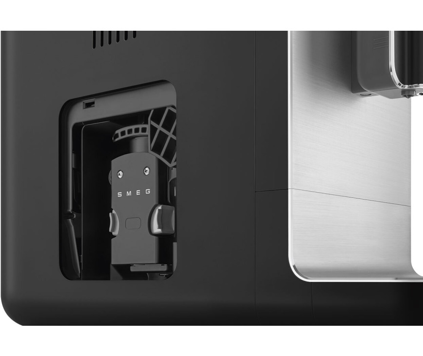 Smeg BCC01BLMEU volautomatische koffiemachine - mat zwart - retro jaren 50