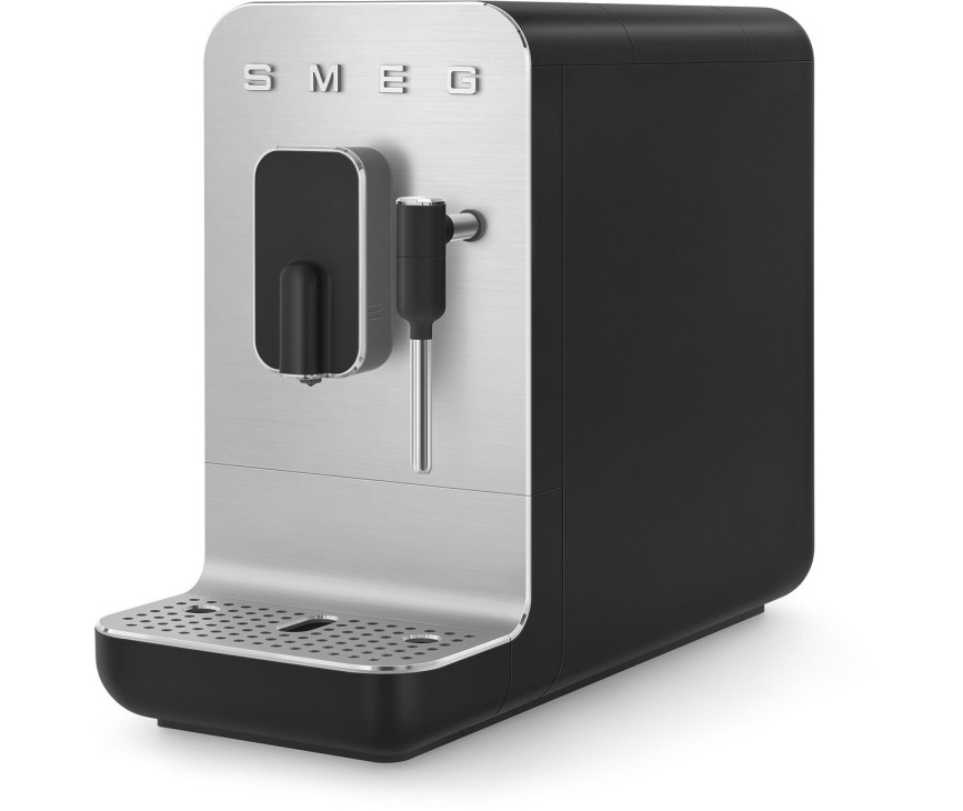 Smeg BCC02BLMEU volautomatische koffiemachine - mat zwart - retro jaren 50